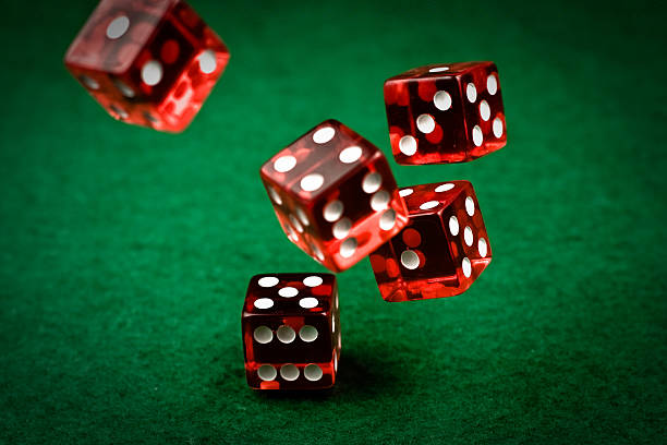 Blackjack table showing player and dealer hands